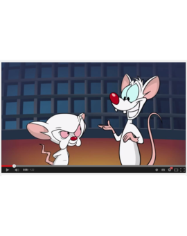 Cerebro está hasta las pelotas de Pinky... (visión recomendada, para risas)