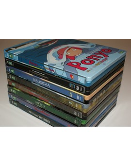 ¿Os molarían Steelbook Ghibli en BD por eOne?