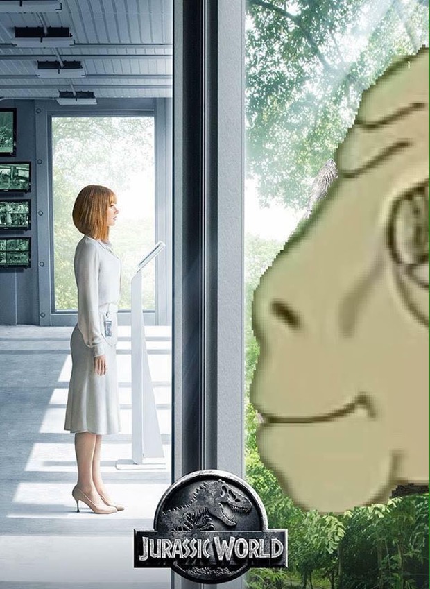 Nueva foto promocional de Jurassic World (SPOILER)