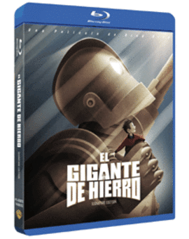 Carátula española de EL GIGANTE DE HIERRO segun MD