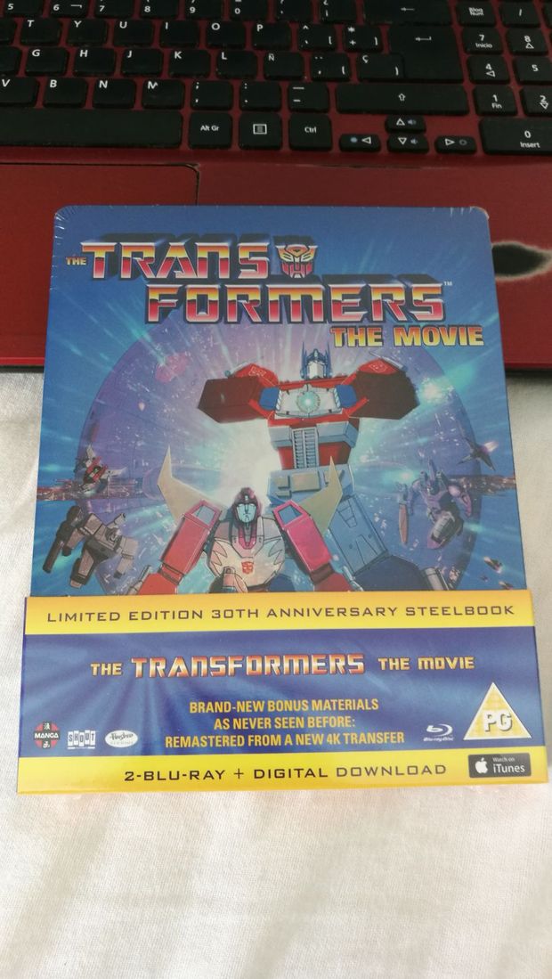 Última compra: Lata de Zavvi de Transformers: La Película (1986)
