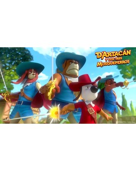 D'Artacan y los Tres Mosqueperros vuelven.. en CGI y en cines
