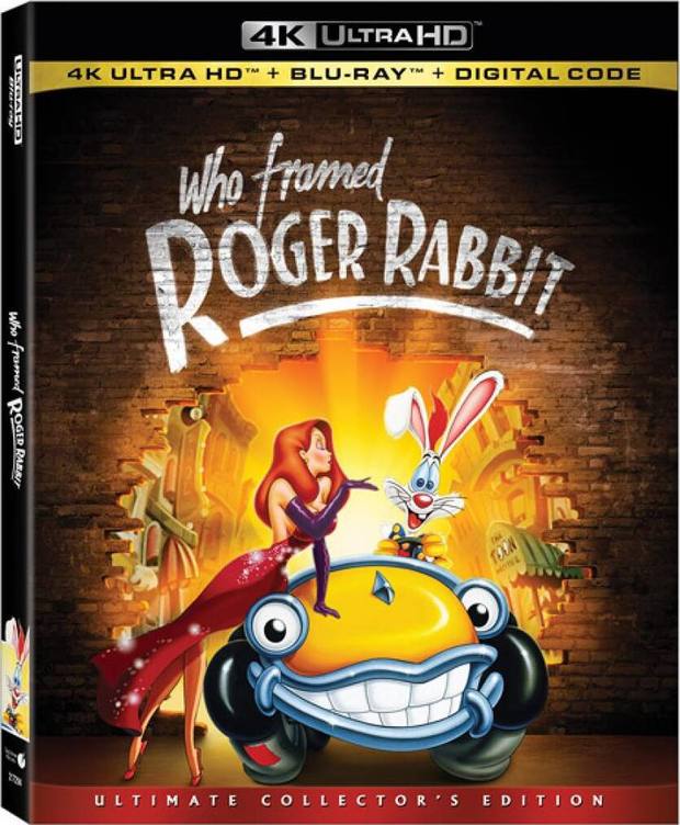 ¿Quien Engañó a Roger Rabbit? Portada UHD sencillo USA