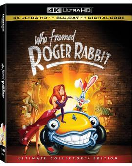 ¿Quien Engañó a Roger Rabbit? Portada UHD sencillo USA