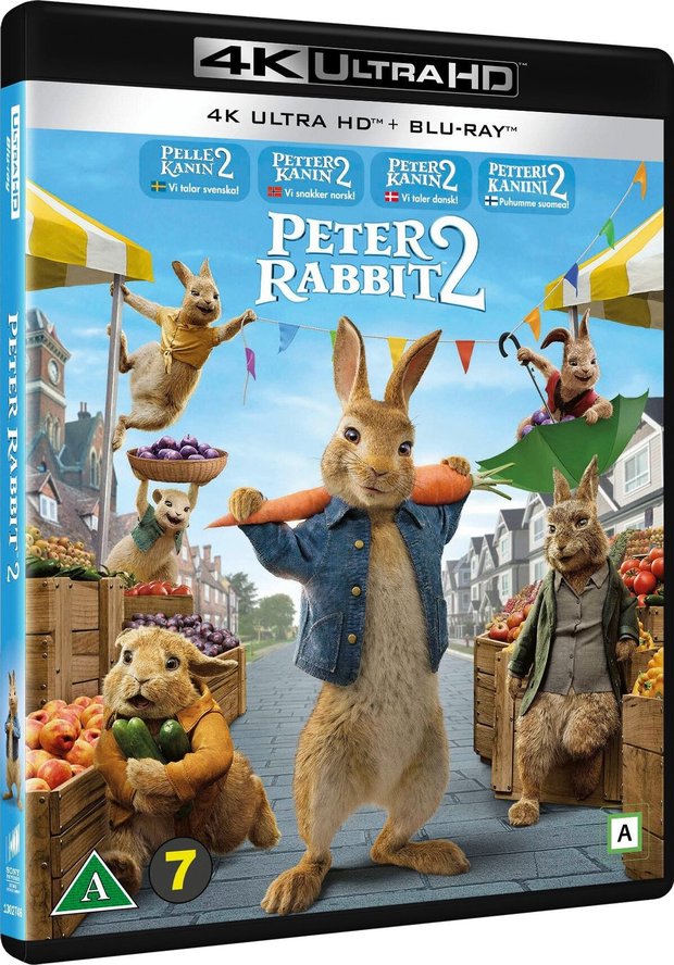 ¿Dónde puedo conseguir/importar el UHD nordico de Peter Rabbit 2?