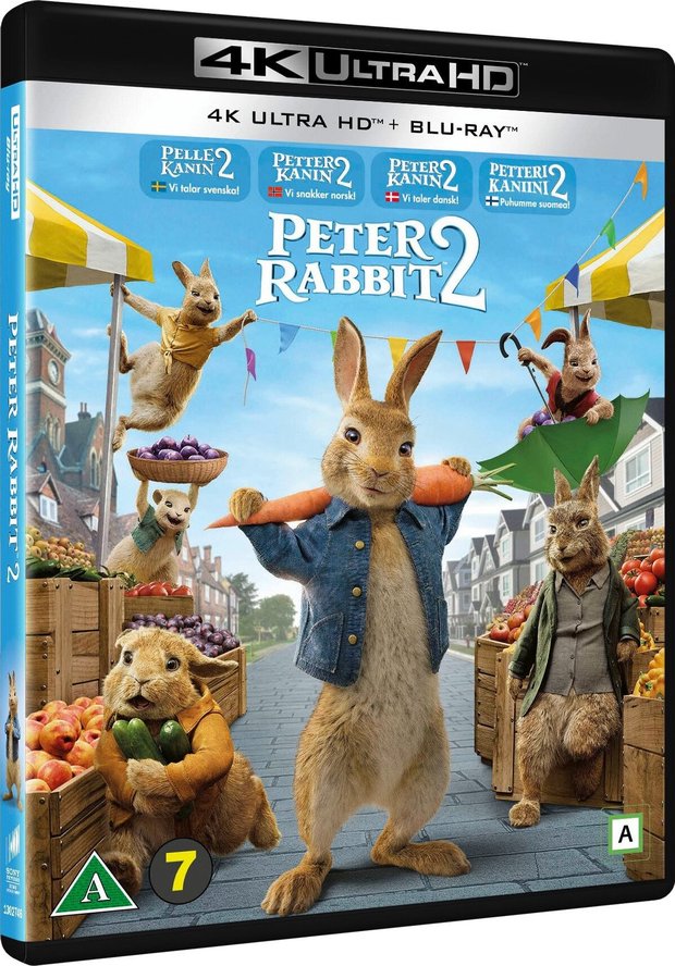 ¿Dónde puedo conseguir/importar el UHD nordico de Peter Rabbit 2?