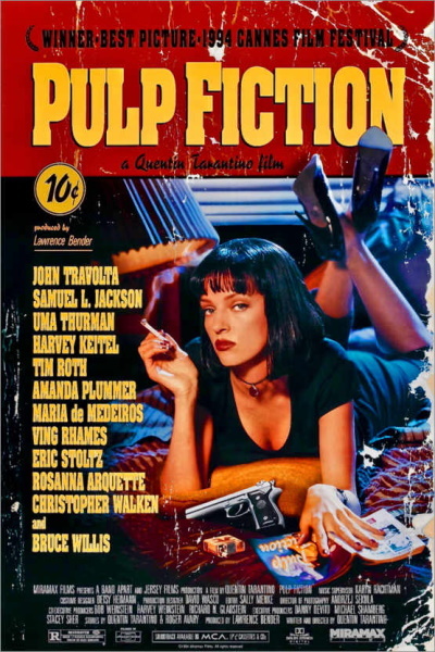 Pulp Fiction en 4K en Noviembre 2022 (USA) por Paramount