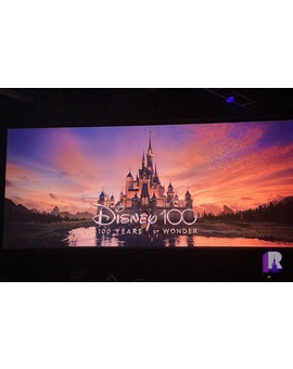 Nuevo logo de Disney para conmemorar el 100 aniversario de la compañía