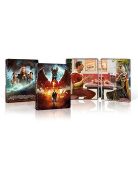 Steelbook exclusivo Best Buy USA de ¡Shazam! La furia de los dioses para Mayo