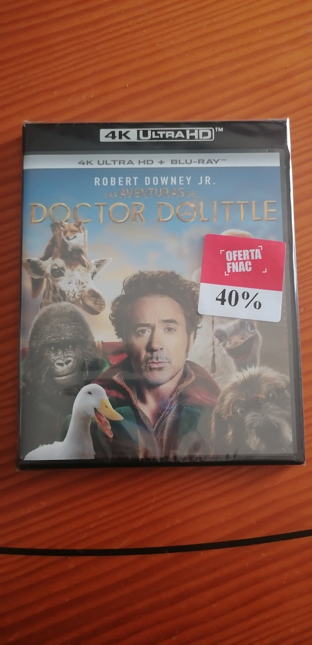 Compra 29-05-2023: Dolittle UHD (Fnac)