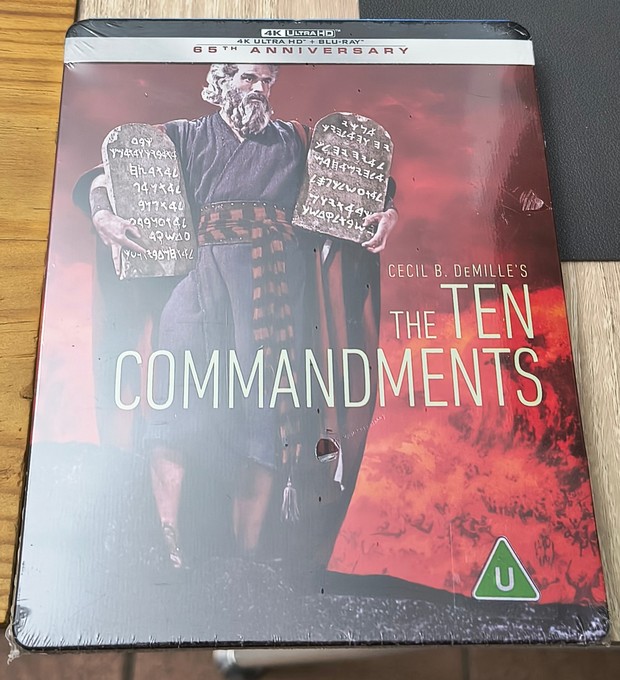 Compra 22-09-2024: Los Diez Mandamientos [Steel UK] (Amazon España)