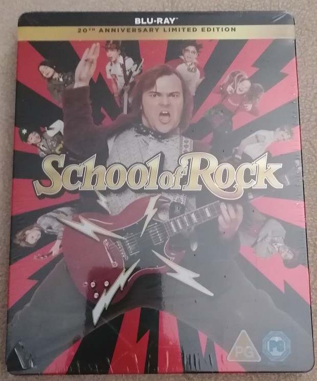 Compra 04-09-2024: School of Rock [Steel UK] (Amazon España)