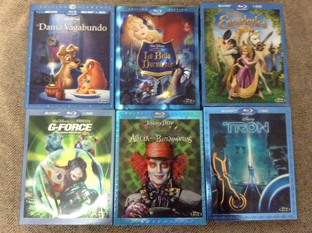 Mis preciosos tesoros Disney con slipcover..