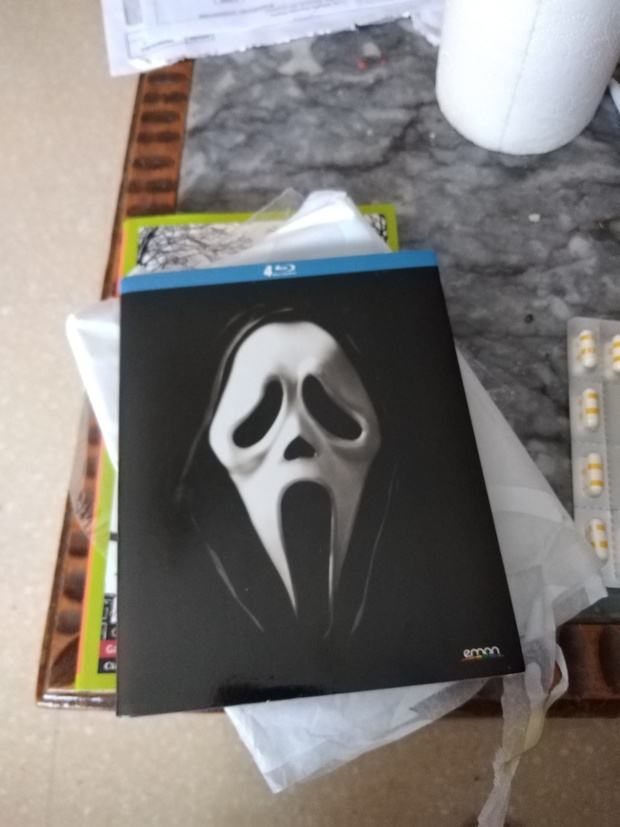 Scream colección 4 peliculas + pòster blu ray 