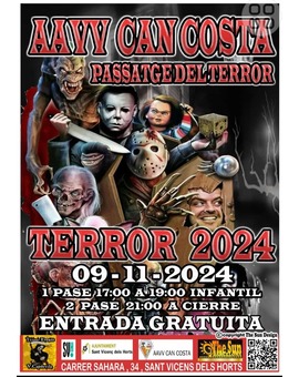Cartel del túnel Terror 2024 / 9-11-2024