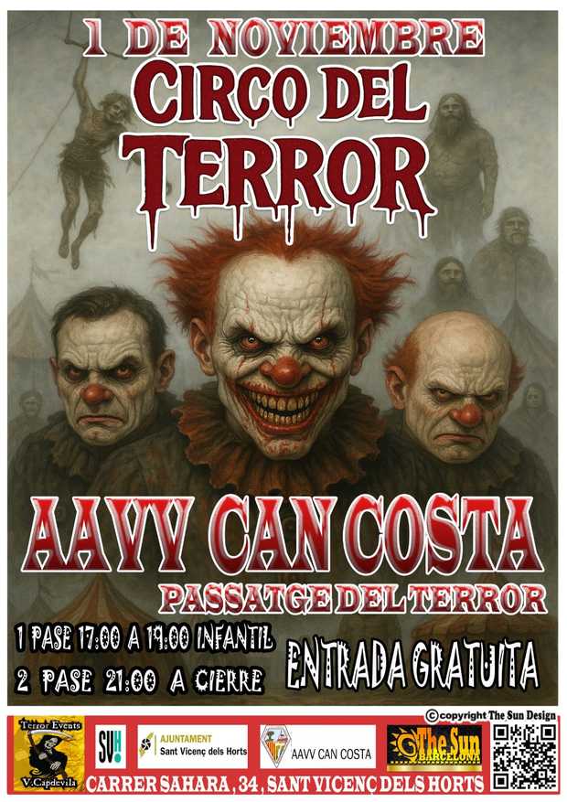 El circo del terror 2025 Can Costa Sant Vicenç dels Horts 