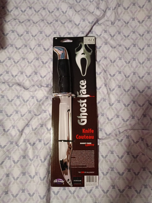 Cuchillo Bowie de Ghostface/ DisfracesTuYYo