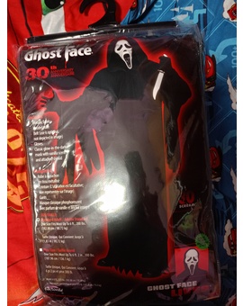 Disfraz Ghostface 30th aniversary por mi 30 aniversario / DisfracesTuYYo