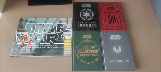 Mi coleccion de libros sobre el universo de Star Wars 2/2