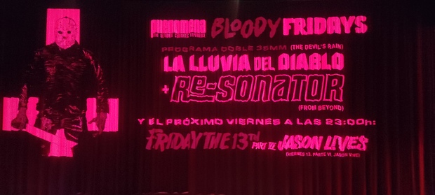 Sesion doble Bloody Fridays en Phenomena