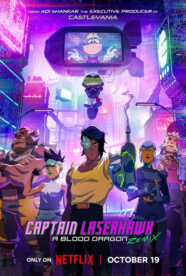 Trailer de Captain Laserhawk: A Blood Dragon Remix (Netflix)