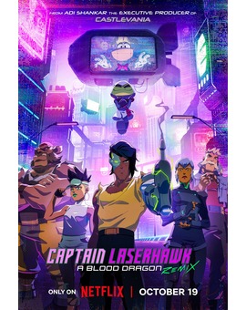Trailer de Captain Laserhawk: A Blood Dragon Remix (Netflix)