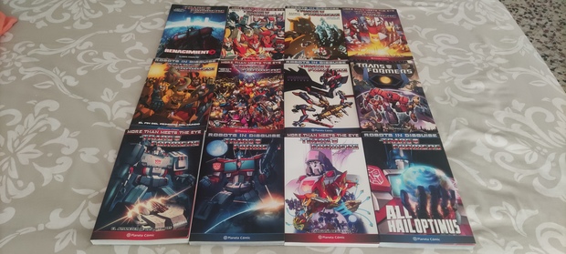Mi coleccion de comics de Transformers