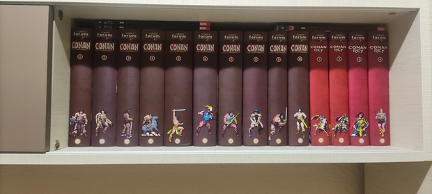 Mi coleccion de comics de Conan