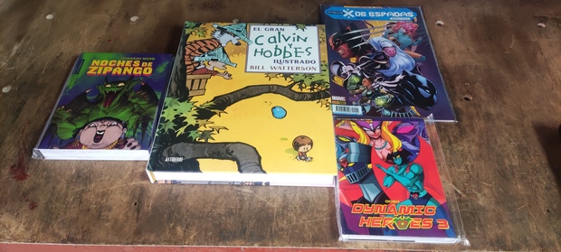 Y continuando con mas compras de comics