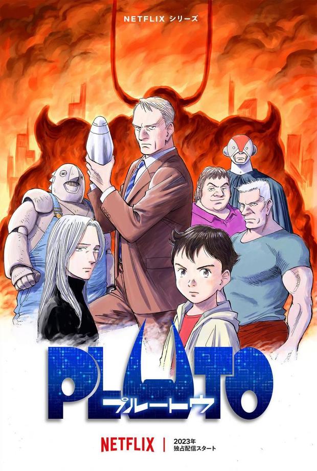 Nuevo trailer del anime de Pluto, 26 octubre en Netflix