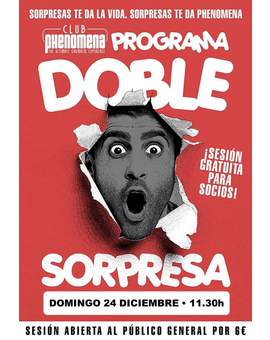 Hoy sesion doble sorpresa