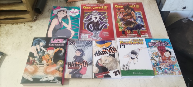 Mis compras de Tomos y grapas de hoy
