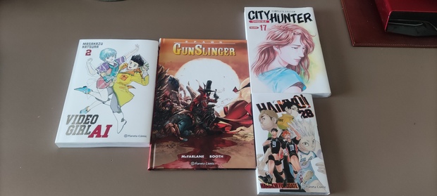 Compras recibidas hoy de Norma Comics