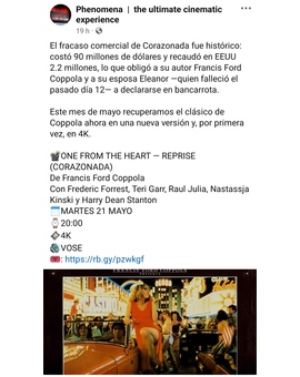 Para el que sea de Barcelona y le interese y pueda ir a verla