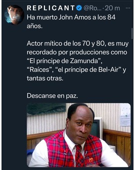 Muere John Amos