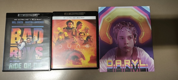 Nuevos 4K UHD para la coleccion