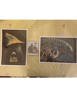 Compras de ayer en Barcelona (La Luz azul)