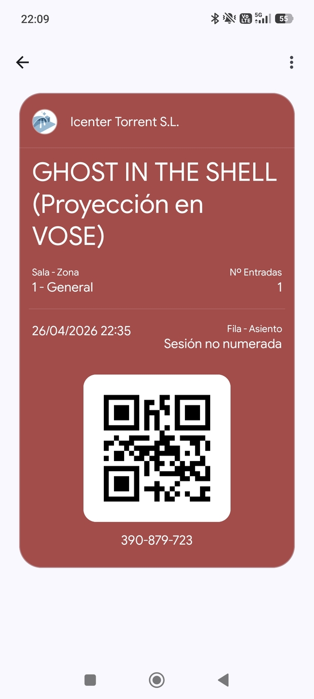 Visionado esta noche en Phenomena