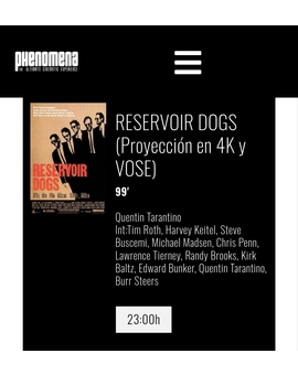 Esta noche toca Tarantino a 4K