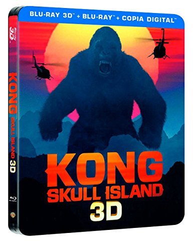 KONG: SKULL ISLAND (3D STEELBOOK Español) 1 UNIDAD DISPONIBLE