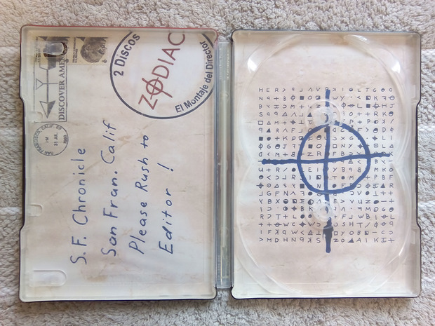 Custom de "Zodiac" steelbook ...