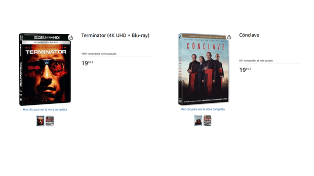 4K y DVD al mismo precio