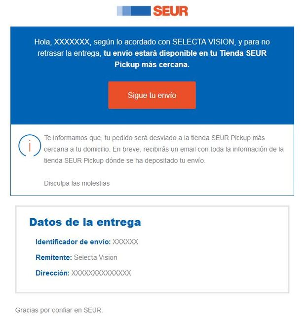 Problema Selecta y Seur