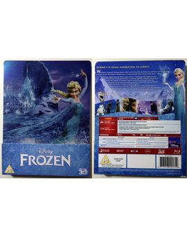 Frozen Steelbook 3D de Zavvi (01)