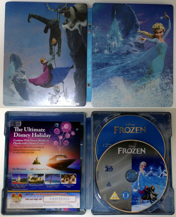 Frozen Steelbook 3D de Zavvi (02)