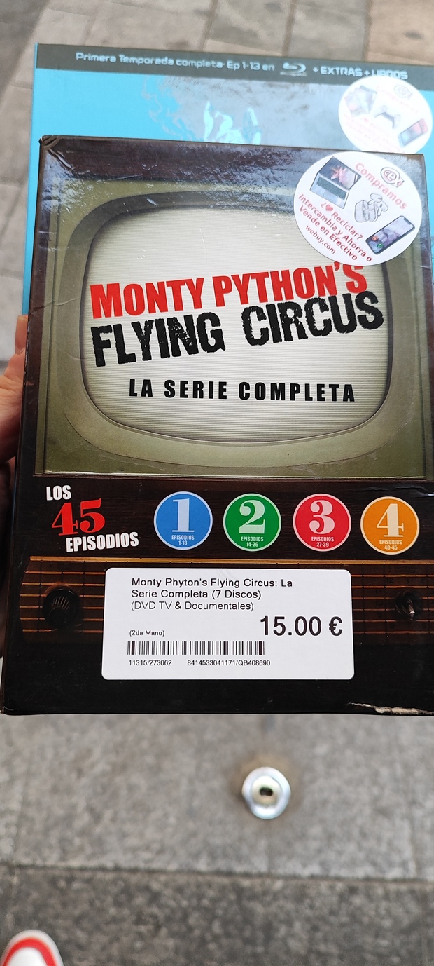 Las casualidades y sorpresas del CEX (Flying Circus casi regalá)