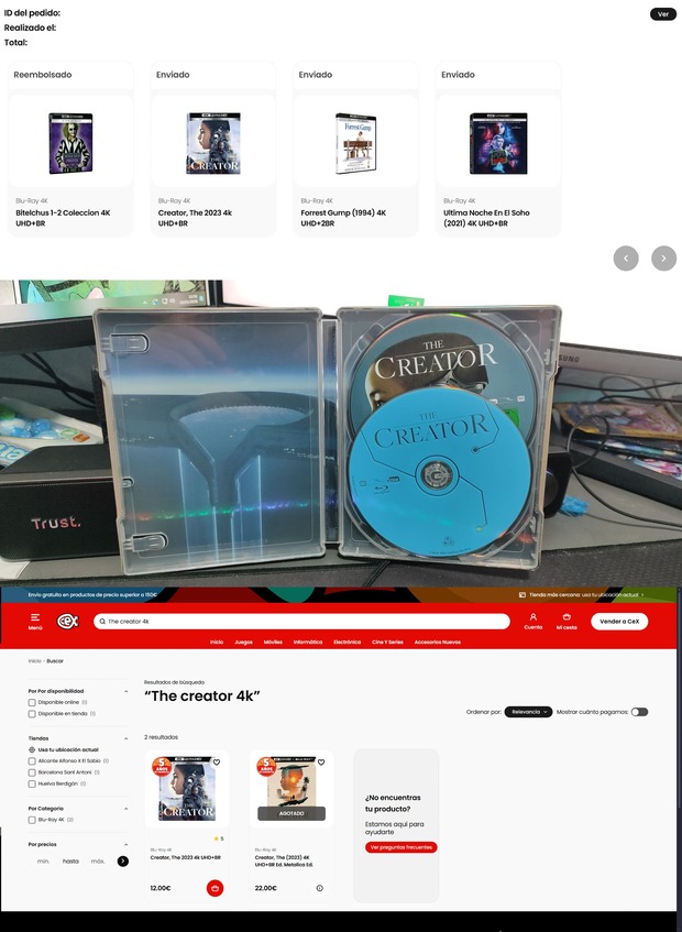 Los "felices" errores del Cex