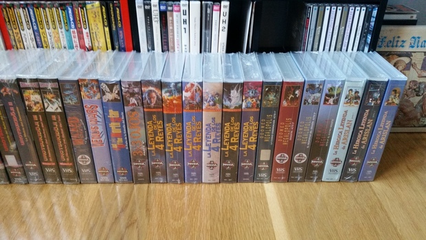 Bundle 1 VHS anime precintado pal españa manga films