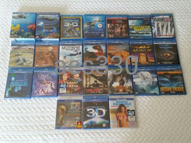 Colección Blu-ray 3D IMAX