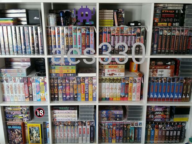 Colección VHS Anime Manga +360 14/08/17